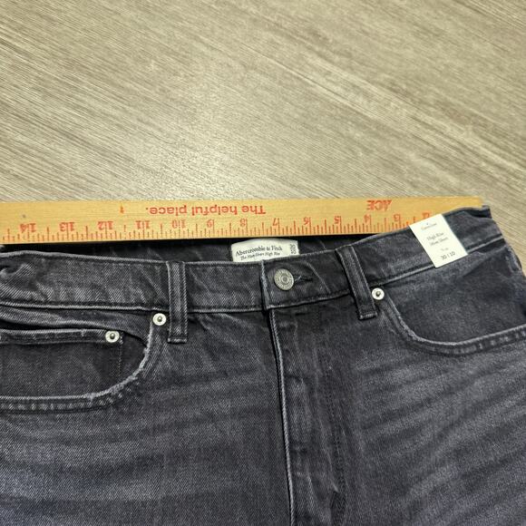 Abercrombie & Fitch The Mom Shorts Curve Love - Picture 5 of 8